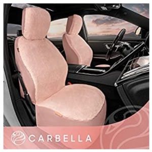 NEW! Pink faux fur seat covers